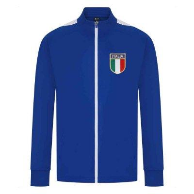 Rugby Vintage - Italië Azzurri Trainingsjack - Blauw