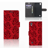 LG X Power Hoesje Red Roses - thumbnail