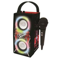 THE VOICE - Trendy Bluetooth-speaker - Draagbaar met microfoon en lichteffecten