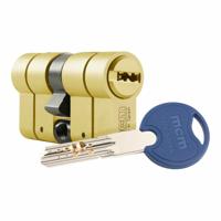 Veiligheidscilinder MCM SCX+DE 30-40 Antibumping Dubbele koppeling Blik Staal
