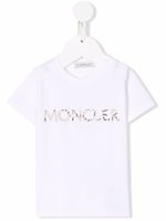 Moncler Enfant t-shirt à logo imprimé - Blanc - thumbnail