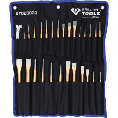 Brilliant Tools Beitel en doordrijkset, 28-delig BT085030