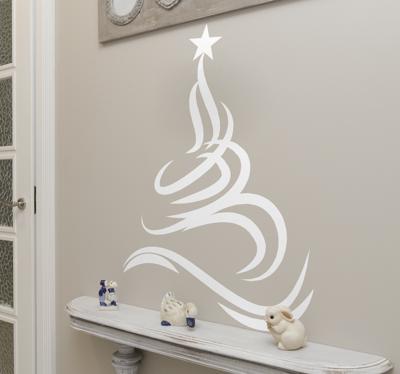 Stickers kerstboom filigraan