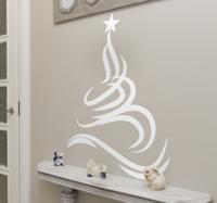 Stickers kerstboom filigraan