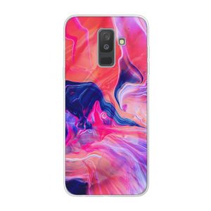 Earth And Ocean: Samsung Galaxy A6 Plus (2018) Transparant Hoesje