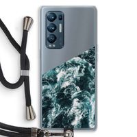 Zee golf: Oppo Find X3 Neo Transparant Hoesje met koord