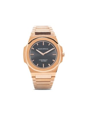 NUUN OFFICIAL montre Montre Slim 38 mm - Noir
