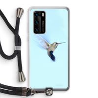 Kolibri: Huawei P40 Transparant Hoesje met koord