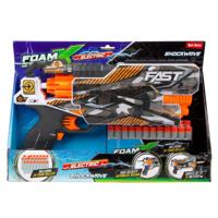 Toi-Toys Foam strikex elektrisch afschietpistool shockwave met 24 foampijlen