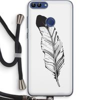 Pluim: Huawei P Smart (2018) Transparant Hoesje met koord Pluim: Huawei P Smart (2018) Transparant Hoesje met koord