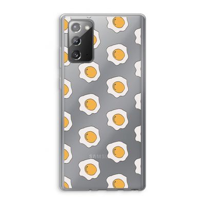 Bacon to my eggs #1: Samsung Galaxy Note 20 / Note 20 5G Transparant Hoesje