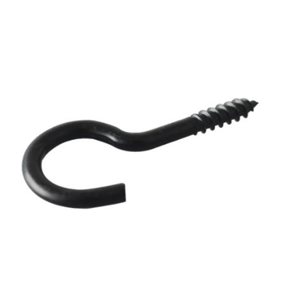 Homefix Schroefhaak Zwart 60Mm | 5 stuks - 6701.31.11020