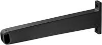 STEUN LINKS GARDELUX-1 MAT ZWART (1100) STEUN LINKS GARDELUX-1 MAT ZWART (1100)