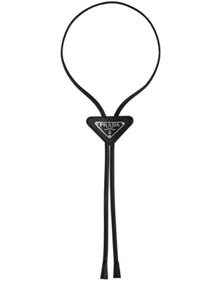 Prada bolo en cuir Saffiano - Noir