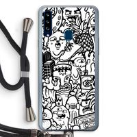 Vexx Mixtape #2: Samsung Galaxy A20s Transparant Hoesje met koord