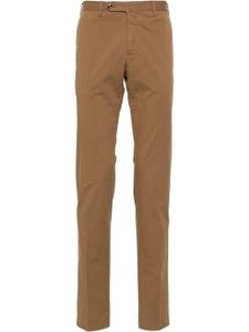 PT Torino pantalon en jersey à design stretch - Marron