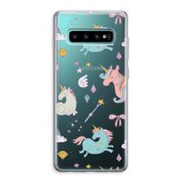 Fantasiewereld: Samsung Galaxy S10 Plus Transparant Hoesje