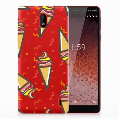 Nokia 1 Plus | Siliconen Case | Icecream