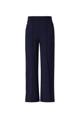NoNo winter wide leg broek meisjes - navy blauw - Sayla - interlock