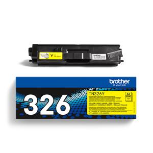 Brother TN-326Y tonercartridge 1 stuk(s) Origineel Geel