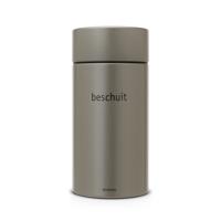 Brabantia Beschuitbus Platinum met Lift 1.7L Brabantia Beschuitbus Platinum met Lift 1.7L