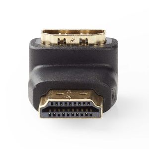 HDMI-Connector 90° Haaks | HDMI-Connector - HDMI Female | Zwart