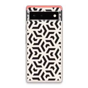 Crazy pattern: Google Pixel 6 Transparant Hoesje