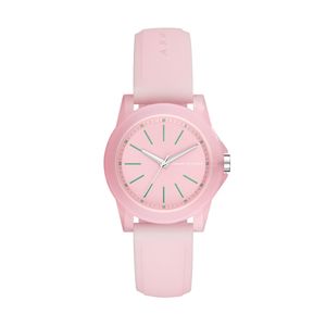 Horlogeband Armani Exchange AX4361 Silicoon Roze 20mm