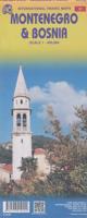 Wegenkaart - landkaart Bosnië en Montenegro | ITMB