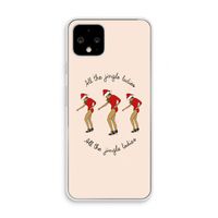 Jingle Ladies: Pixel 4 Transparant Hoesje