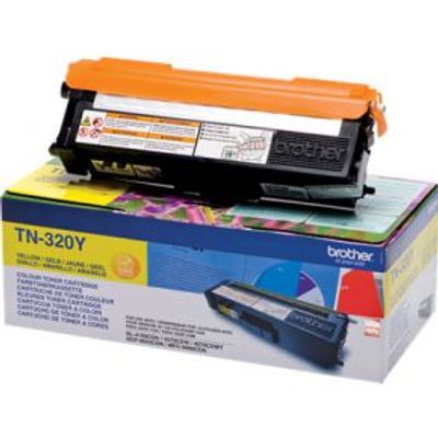 Brother TN-320 Y Toner geel