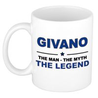 Givano The man, The myth the legend cadeau koffie mok / thee beker 300 ml   -