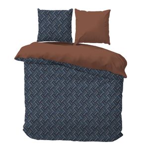 iSleep Dekbedovertrek Gerrit - Multi - Lits-jumeaux XL 260x200/220 cm