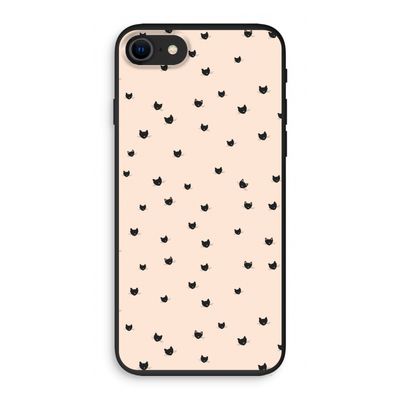 Kleine kattenkopjes: iPhone SE 2020 Biologisch afbreekbaar hoesje