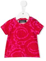 Versace Kids t-shirt à imprimé Barocco - Rose