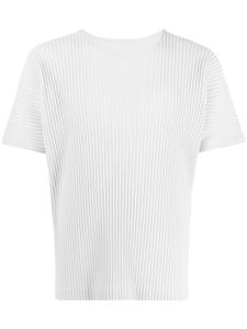 Homme Plissé Issey Miyake t-shirt plissé Mc May - Gris