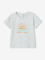 T-shirt met Hawai-print voor baby gemêleerd grijs
