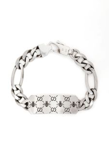 Gucci bracelet en argent à logo gravé