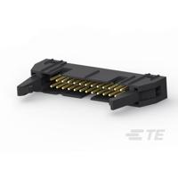 TE Connectivity 5102321-6 Male header, inbouw (standaard) Inhoud: 1 stuk(s) Tray