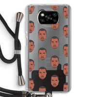 Kanye Call Me?: Xiaomi Poco X3 Pro Transparant Hoesje met koord