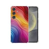 Samsung Galaxy S25 Hoesje - Regenboog TPU Antishock