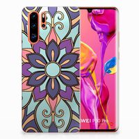 Huawei P30 Pro TPU Case Purple Flower - thumbnail