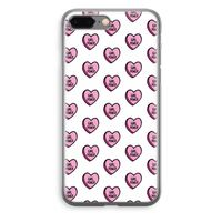 GIRL POWER: iPhone 8 Plus Transparant Hoesje