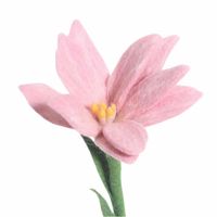 Bloem van Vilt (Model 2 - Roze)