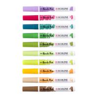 Brushpen talens ecoline set 10 stuks botanisch