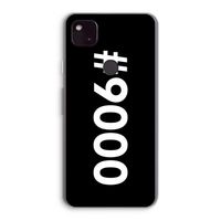 #9000: Google Pixel 4a 5G Transparant Hoesje #9000: Google Pixel 4a 5G Transparant Hoesje