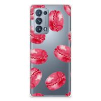 OPPO Reno 6 Pro Plus 5G | Siliconen Case | Pink Macarons