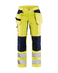 Blaklader 71631811 Dames werkbroek High Vis met stretch