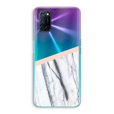A touch of peach: Oppo A72 Transparant Hoesje
