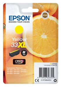 Inktcartridge Epson 33XL T3364 geel HC